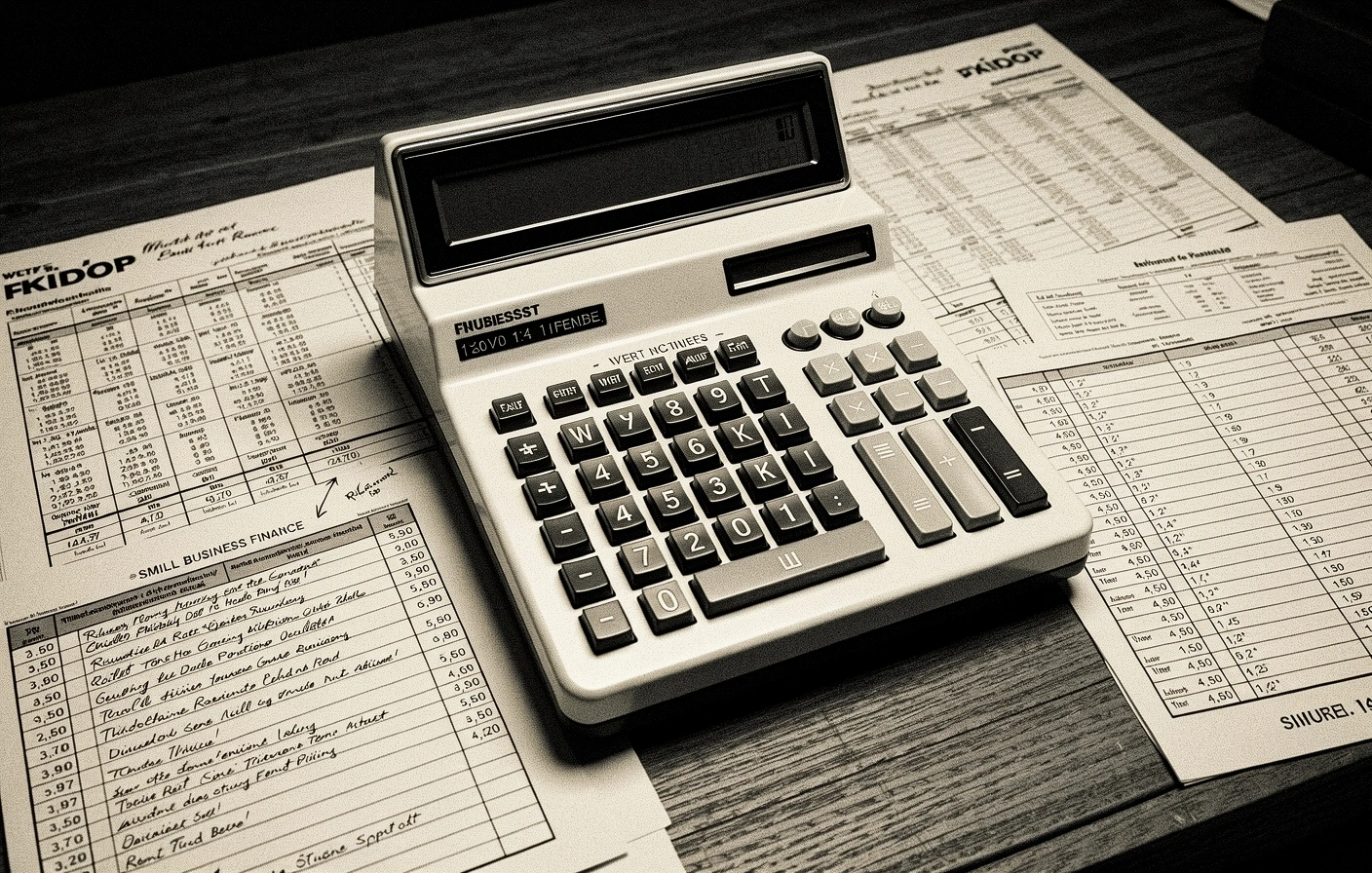 Financial chart backdrop